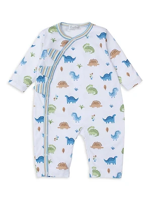 Baby's Dinosaur Print Coveralls