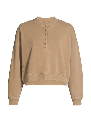 Cotton Crewneck Sweatshirt