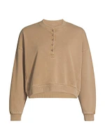 Cotton Crewneck Sweatshirt