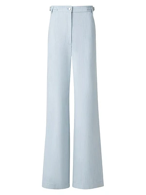 Finnian High-Rise Wide-Leg Jeans
