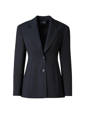Walker Virgin Wool-Blend Single-Breasted Blazer