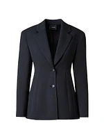 Walker Virgin Wool-Blend Single-Breasted Blazer