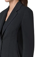 Walker Virgin Wool-Blend Single-Breasted Blazer