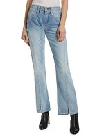 Kick Flare Mid-Rise Jeans