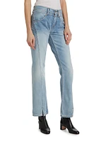 Kick Flare Mid-Rise Jeans