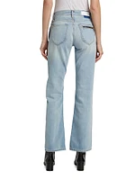 Kick Flare Mid-Rise Jeans