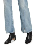 Kick Flare Mid-Rise Jeans