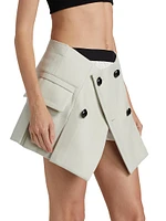 Wool Melton Mini Skort