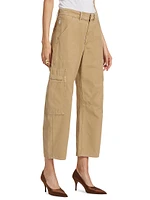 Marcelle Cotton Twill Cargo Pants