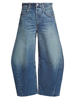 Horseshoe Curved Mid-Rise Jeans