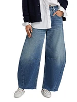 Horseshoe Curved Mid-Rise Jeans