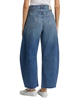 Horseshoe Curved Mid-Rise Jeans