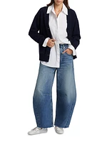 Horseshoe Curved Mid-Rise Jeans