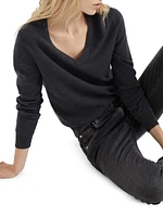 Cashmere Sweater with Monili