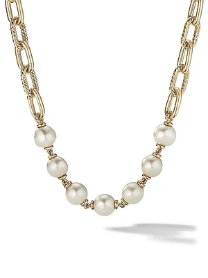 DY Madison 18K Yellow Gold & 12-13mm Pearl Necklace