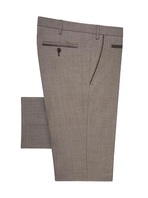 Fleece Wool Trousers