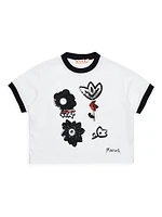 Little Girl's & Blossom Graphic T-Shirt