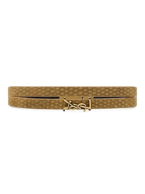 Cassandre Double-Wrap Bracelet Leather