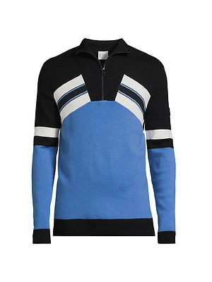 Thom Wool Quarter-Zip Sweater