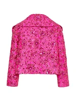 Petite Jacquard Jacket