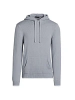 COLLECTION Stretch-Cotton Drawstring Hoodie