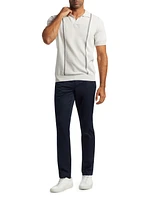 COLLECTION Retro Striped Polo Shirt