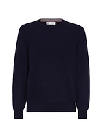 Cashmere English Rib Sweater