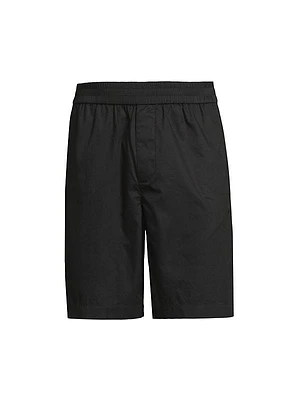 Cotton Twill Elasticized Shorts