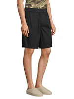 Cotton Twill Elasticized Shorts