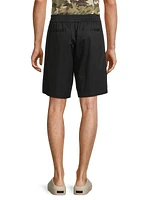 Cotton Twill Elasticized Shorts