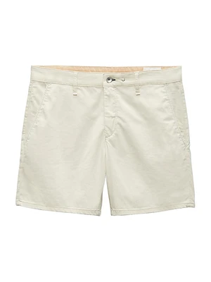 Cotton-Blend Chino Shorts