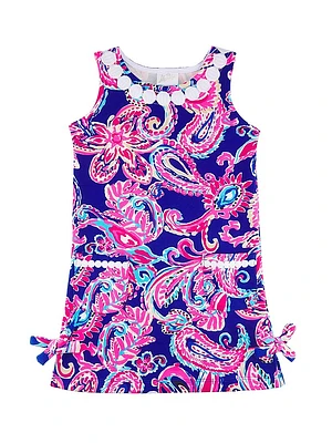 Baby Girl's, Little Girl's & Paisley Print Sleeveless Dress