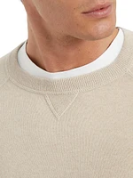 Cashmere Sweatshirt Style Sweater