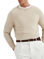 Cashmere Sweatshirt Style Sweater