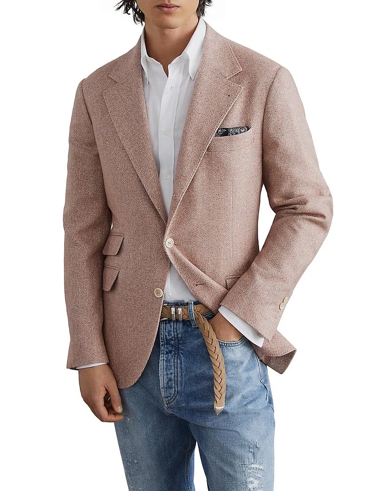 Chevron Deconstructed Cavallo Blazer