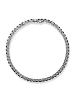 Tennis Bracelet in 18K White Gold