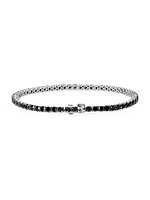 Tennis Bracelet in 18K White Gold