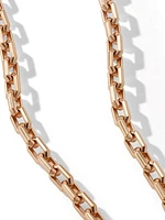 Streamline Heirloom Chain Link Necklace in 18K Rose Gold, 5.5MM