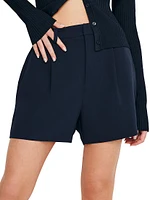 Luxe Suiting Tailored Shorts