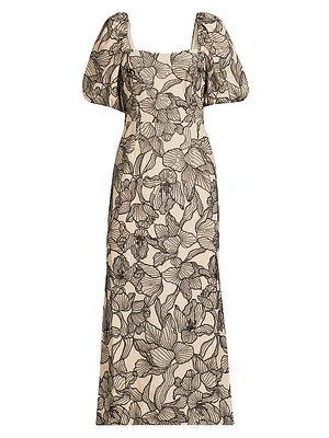 Linora Floral Maxi Dress