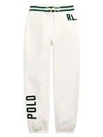 Logo Cotton-Blend Fleece Sweatpants