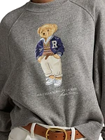 Polo Bear Fleece Oversized-Fit Sweatshirt