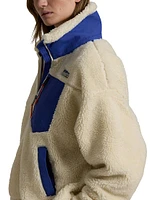 High-Pile Fleece Full-Zip Jacket