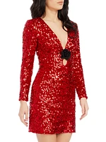 Tula Sequin Minidress