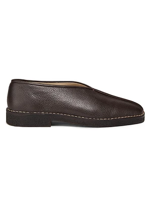 Lemaire Piped Crepe Slippers