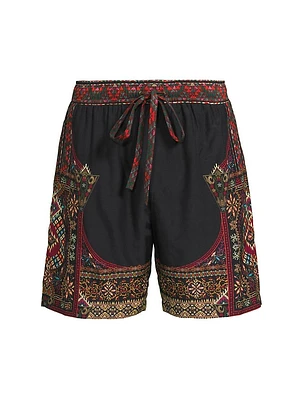 The Wandering Ones Cotton & Silk Shorts