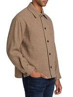 Textured Shirt Jacket