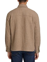 Textured Shirt Jacket
