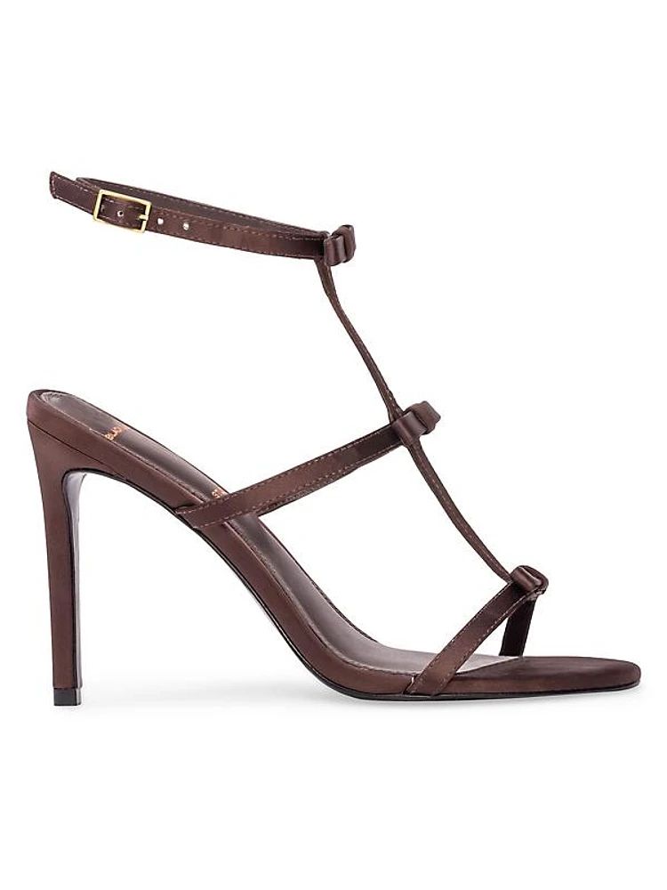 Cala Satin High Heel Sandals