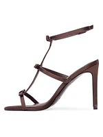 Cala Satin High Heel Sandals